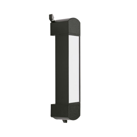 Luminária Led Difusa Preta P/Trilho 15W 3000K Bivolt 47cm GALAXY LED
