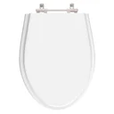 Ver imagem 1 de Assento Sanitário Poliéster Alpinia Branco para vaso Fiori