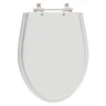 Assento Sanitário Alpinia Cinza Claro para bacia Fiori 6lpf - 1