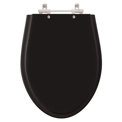 Tampa de Vaso em MDF Alpinia Preto para bacia Fiori