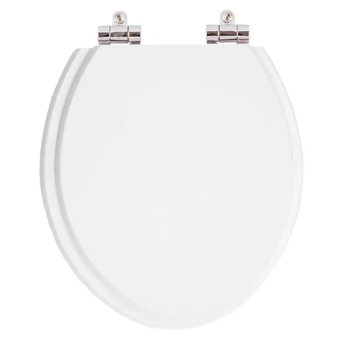 Assento Sanitário Poliester Soft Close Fiori Branco para vaso Fiori 6lpf
