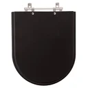 Ver imagem 1 de Assento Sanitário Jasmim Preto para vaso Fiori
