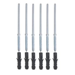 Kit 3 Prateleiras 40x20cm Preta Suporte Invisível - 6