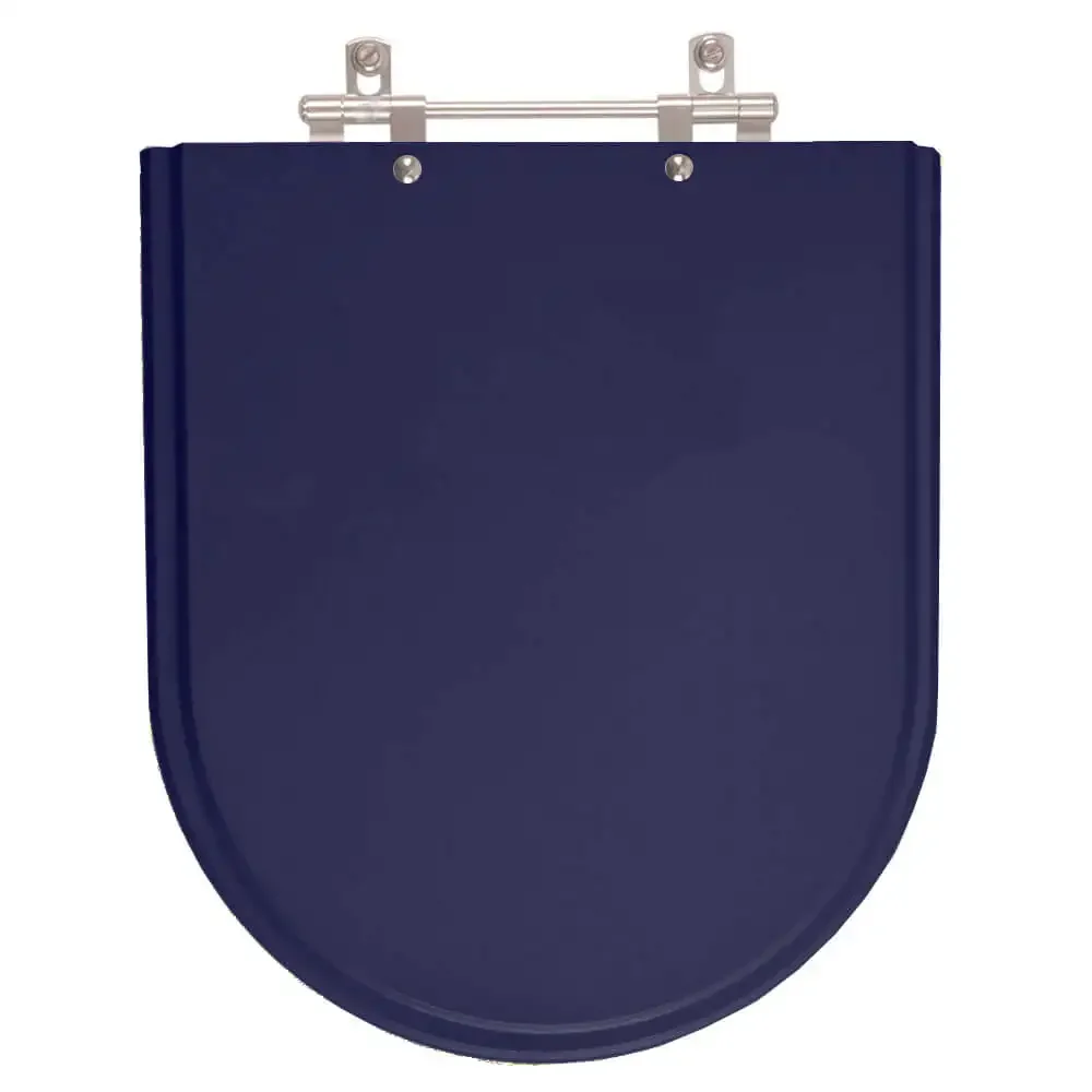 Assento para Vaso Sanitário Fiori Jasmim Azul em Resina - 1