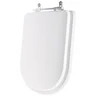 Tampa de Vaso Sanitário Poliéster Flox Branco para bacia Fiori - 2