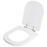 Tampa de Vaso Sanitário Poliéster Flox Branco para bacia Fiori - 3