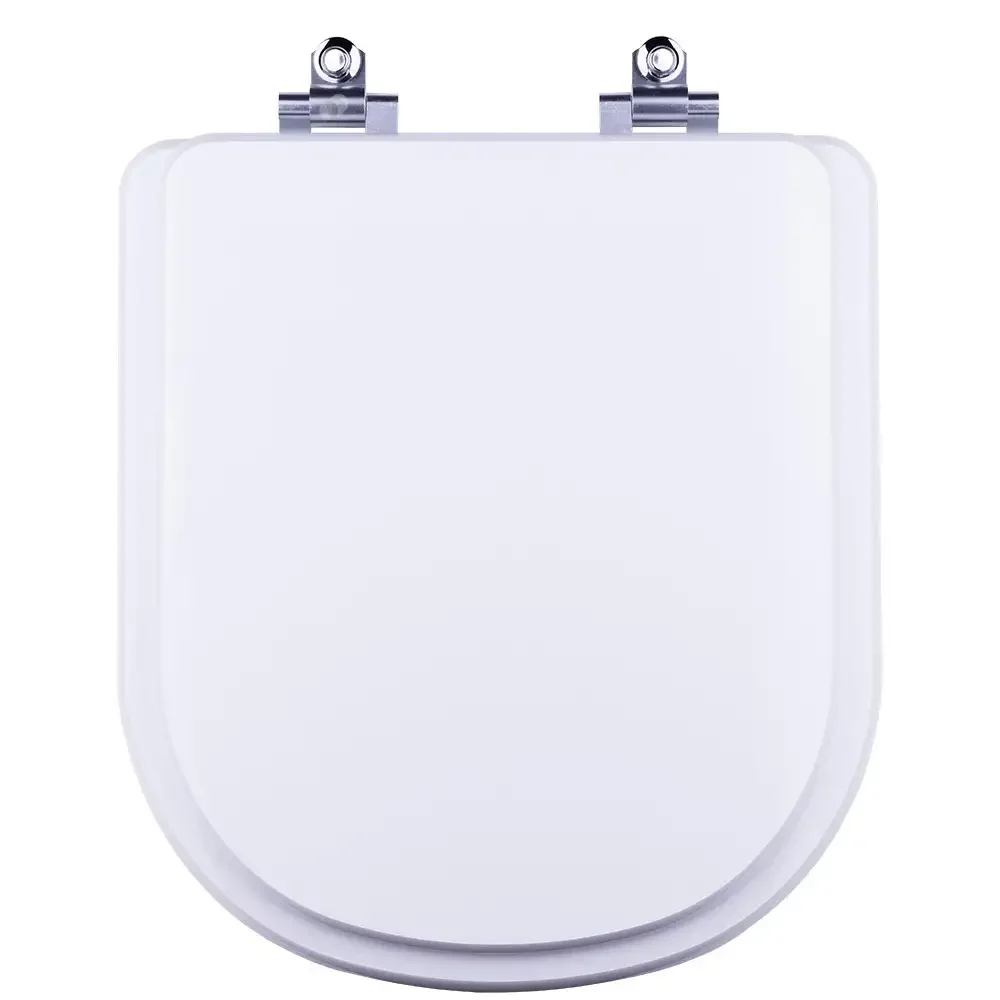 Tampa de Privada Fechamento Suave Flox Branco para vaso Fiori - 1