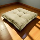 Ver imagem 1 de Almofada Futon Cadeiras Bancos Áreas 60x60 Cm Bege