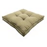 Almofada Futon Cadeiras Bancos Áreas 60x60 Cm Bege - 3