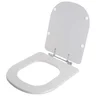 Assento Sanitário Flox Cinza Claro para vaso Fiori - 2