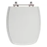 Assento Sanitário Primula Plus Cinza Claro para vaso Fiori - 1