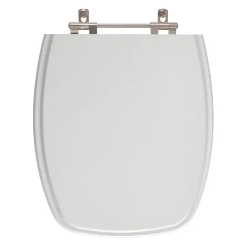 Tampa de Vaso Primula Plus Cinza Claro para bacia Fiori 6lpf