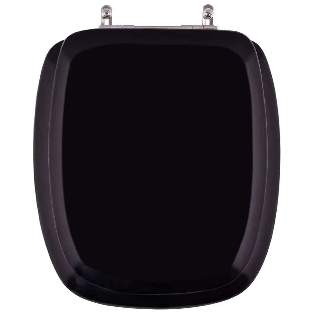 Tampa de Privada Almofadada Primula Plus Preto para louça Fiori 6lpf - 1