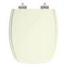 Tampa de Privada Poliéster Soft Close Primula Plus Marfim para louça Fiori 6lpf - 1