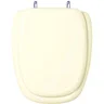 Tampa de Privada Almofadada Primula Plus Marfim para louça Fiori 6lpf - 1