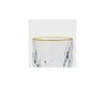 Jogo de Copo Vidro Diamond Fio Dourado 270ml 6 Un - 2