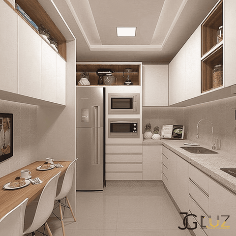 Kit 17 Painel Plafon Led Teto Embutir Quadrado 24w Bco / Pto - Branco - Bco Quente 3000k - 110v/220v