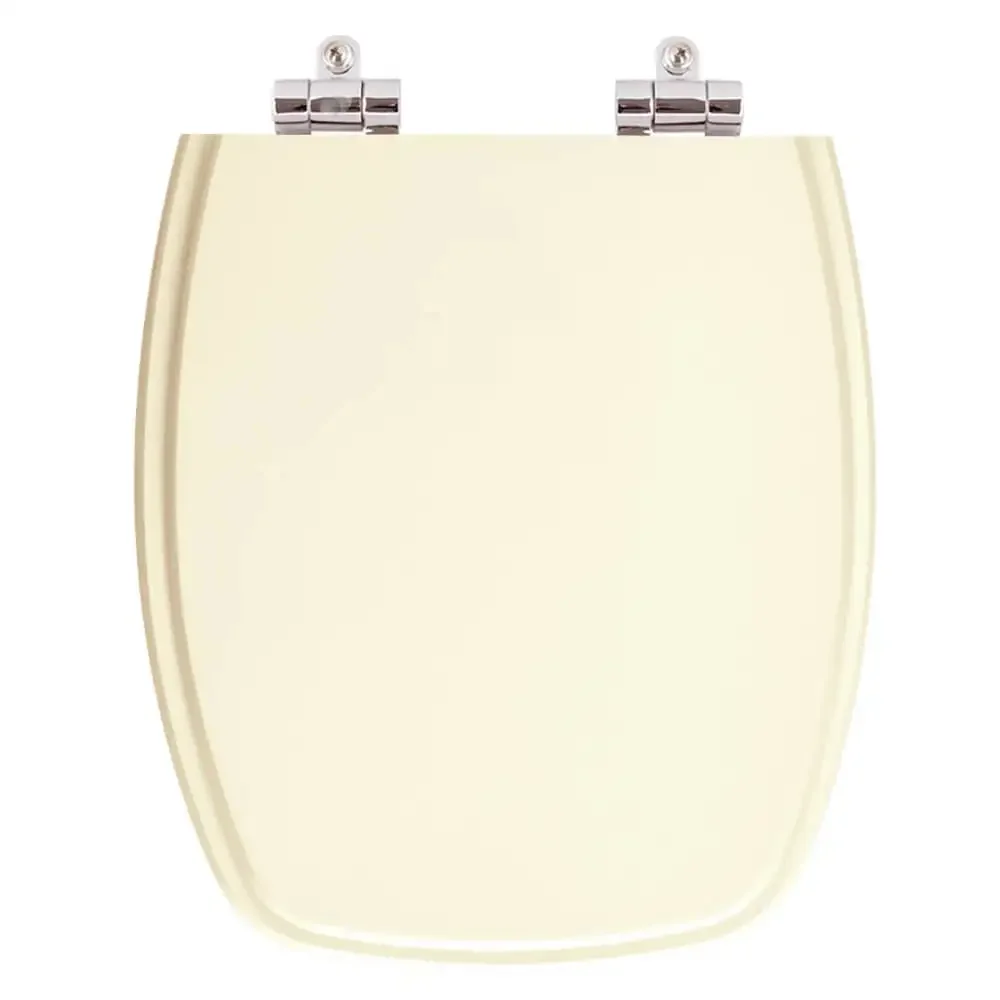 Assento Sanitário Poliester Soft Close Amarilis Marfim para vaso Fiori 6lpf - 1