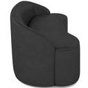 Ver imagem 5 de Sofá 5 Lugares Curvo Sala de Estar Living Lótus D02 Corino Preto 300 cm C-05 - Lyam Decor