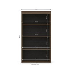 Armário Alto 2 Portas Frame Munique 91cm - 2