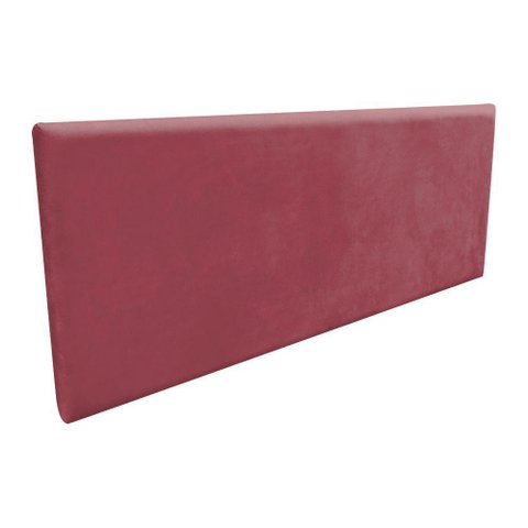 Cabeceira Painel Clean para Cama Box Casal 160cm Rose