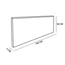 Ver imagem 3 de Cabeceira Painel Clean para Cama Box Casal 160cm Rose