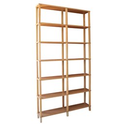 Estante 116x23x221 C/ 6 Prat. 33cm Freijó - 2
