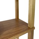 Ver imagem 5 de Estante 116x23x221 C/ 6 Prat. 33cm Freijó