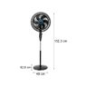Ventilador Coluna Ultra Silence Force Repelente VD5C Arno Preto - 4