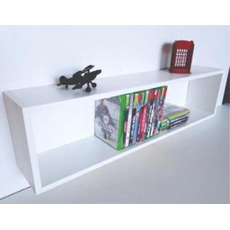 Nicho Para Decoração Em Mdf Branco - 3