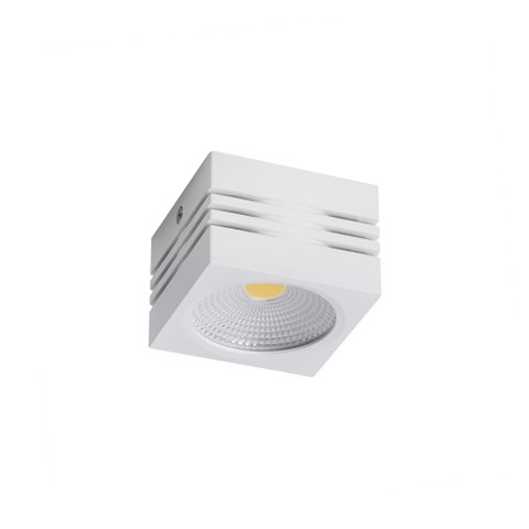 Spot de Sobrepor Nordecor Viena Led 10w Bivolt Branco 3000k Luz Amarela