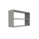 Ver imagem 1 de Nicho Decorativo Retangular com Prateleira 60x40x20 Mdf Plancasa Cinza