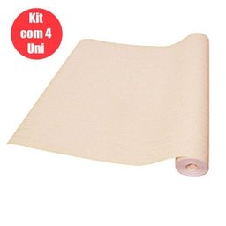 Papel Parede Texturizado Luxo 10 Metros X 53Cm Kit 4 Uni. - 4