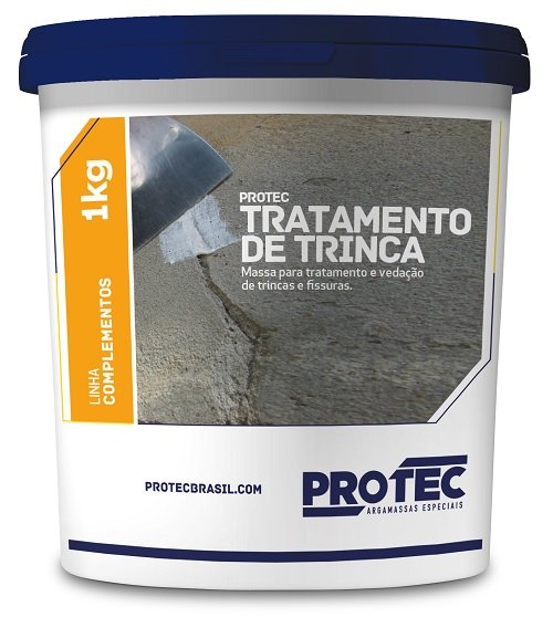 TRATAMENTO DE TRINCA PROTEC - Pote 1 kg.