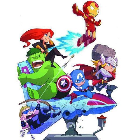 Papel De Parede Adesivo Infantil Vingadores