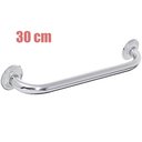 Ver imagem 3 de Kit Alça de Apoio Banheiro Inox Barras 30 cm e 50 cm Idoso Cadeirante Acessibilidade