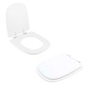 Ver imagem 2 de Assento Sanitário Tampa de Vaso Madeira Mdf Laqueado Ibiza para Bacia Incepa 6lpf - Branco