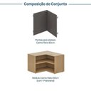 Ver imagem 3 de Módulo de Canto Reto 60 Frame CabeCasa MadeiraOriginals