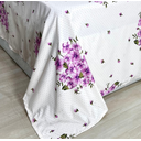 Ver imagem 2 de Kit de Lençol Queen 4 Peças Micro Percal 400 Fios - Toque de Pêssego Fernanda