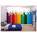 Ver imagem 1 de Papel de Parede Infantil Lápis de Cor Escola Azs102