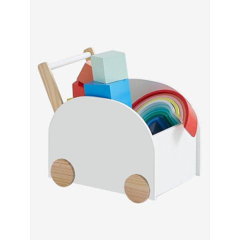 Organizador Infantil Carrinho Peralta 100% Mdf (brinquedos) Woodcore