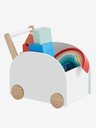 Ver imagem 1 de Organizador Infantil Carrinho Peralta 100% Mdf (brinquedos) Woodcore