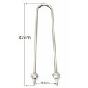 Ver imagem 3 de Resistência para Carro Térmico Tipo U 40cm 2500W 220V