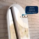 Ver imagem 3 de Toucador com Espelho para Quarto - Branco - Mod.3041 Cor:branco