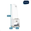 Ver imagem 7 de Toucador com Espelho para Quarto - Branco - Mod.3041 Cor:branco