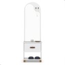 Ver imagem 1 de Toucador com Espelho para Quarto - Branco - Mod.3041 Cor:branco