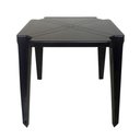 Ver imagem 2 de Combo 1 Mesa Monobloco + 4 Cadeiras Bistrô Pretas Arqplast
