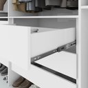 Ver imagem 5 de Guarda Roupa Easy Max 2 Portas S Espelhos e Pés Branco Lopas
