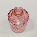 Ver imagem 6 de Vaso Garrafa Decorativo de Vidro Rosa 11x7x7cm Enfeite Sala Mesa Estante Flores