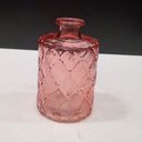 Ver imagem 5 de Vaso Decorativo Enfeite Casa Garrafa Home&Co Vidro 11x7x7cm Rosa